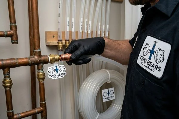 Leak Detection & Pipe Repair work example 2