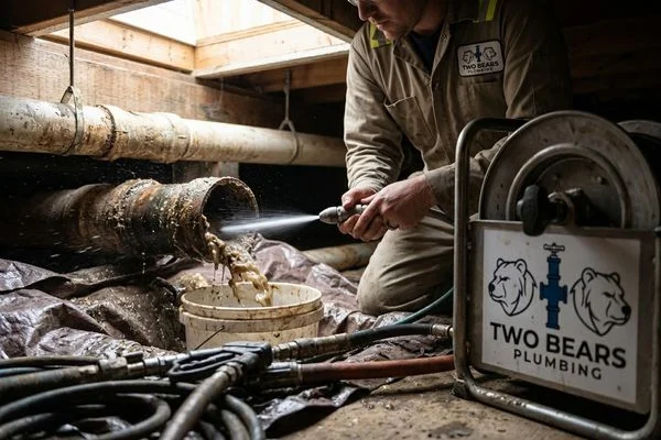 Hydro-Jetting Services work example 1