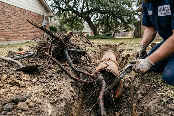 Sewer Line Repair & Replacement work example 4